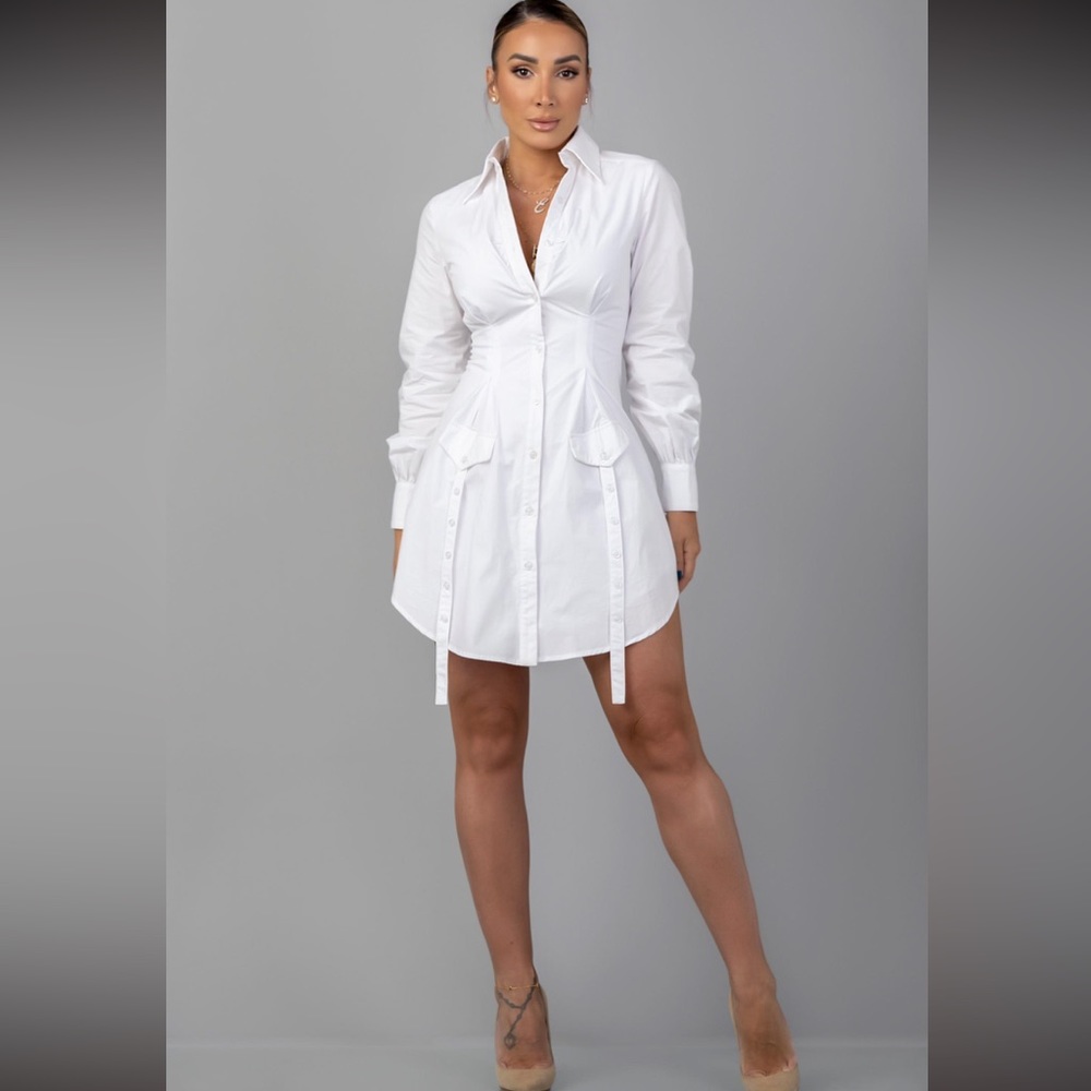 Emerson white dress